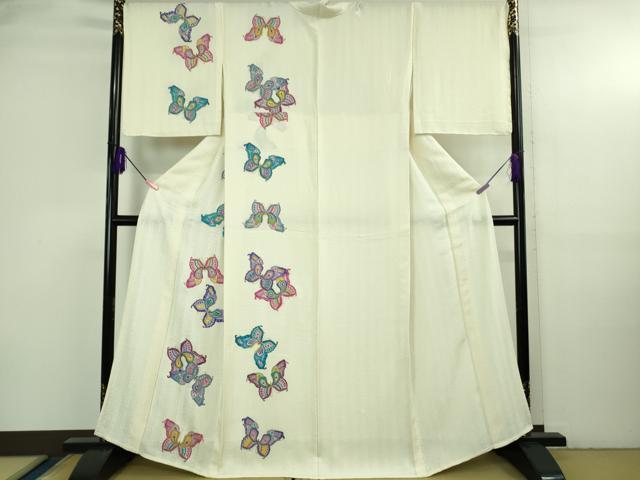 平和屋着物＊夏物　小紋　絽　十字絣　洗える着物　AABG2019jd 平和屋着物＊夏物 小紋 絽 十字絣 洗える着物 AABG2019jd 【公式通販】