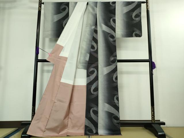 平和屋本店●極上　本場大島紬　桑原織物 二代目　桑原啓之介　9マルキ　総絣　光と影　回天　証紙付き　逸品　未使用　DZAB3848kh6_1