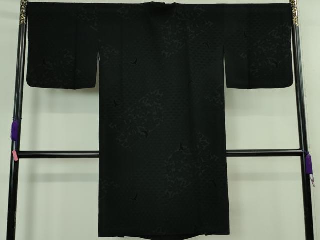 平和屋本店＃極上 染色作家 斉藤三才 道中着 ロング丈 天鵞絨 輪奈