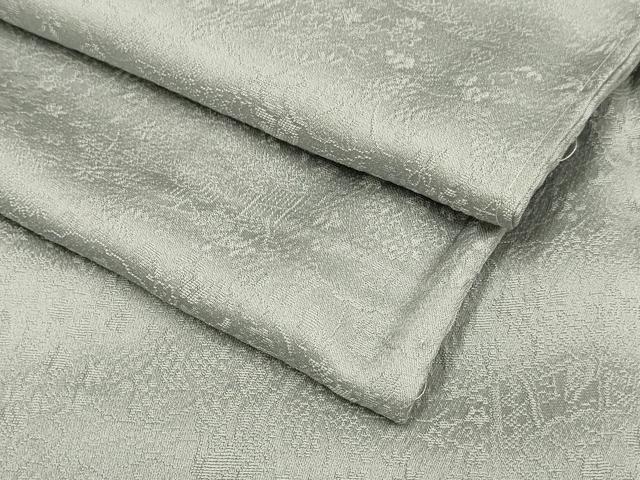 平和屋着物●極上 色無地 人物風景花地紋 潤色 逸品 未使用 DZAB3885kh6