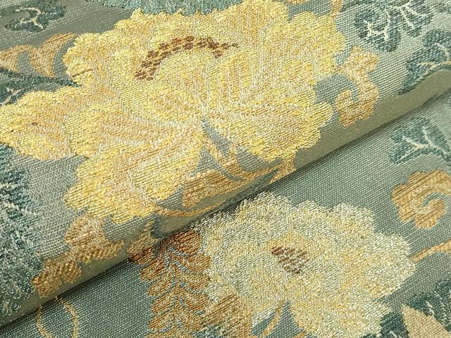 平和屋着物○極上 紋屋井関 御寮織 六通柄袋帯 花唐草 金銀糸 逸品