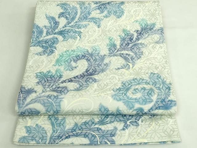 平和屋着物●極上　全通柄袋帯　唐草文　やまと誂製　逸品　DZAB3955kh6