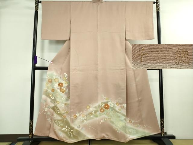 平和屋着物＊夏物　半幅帯　舞花文　DAAX5563cm 平和屋着物＊夏物 半幅帯 舞花文 DAAX5563cm 【公式通販】