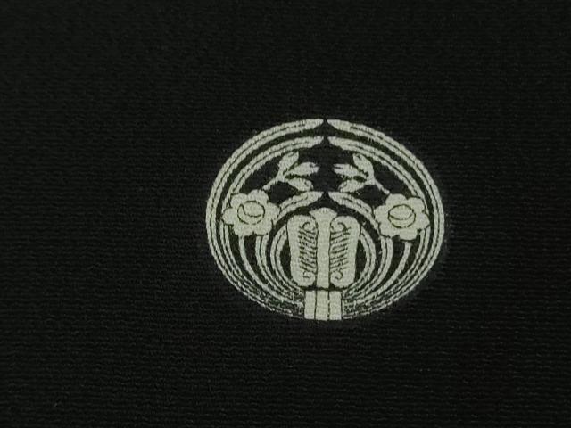 平和屋本店●極上　創業460年・千總　黒留袖　駒刺繍　亀甲宝尽くし鶴花文　金彩　高島屋扱い　逸品　DZAB4005kh6_7
