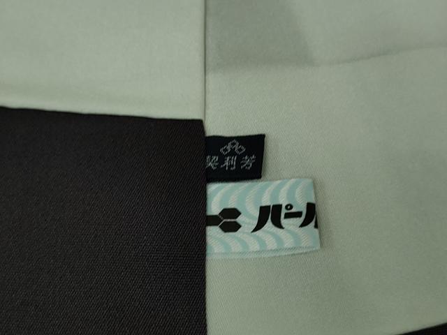 平和屋本店●極上　きもの志麻　岩下志麻ブランド　訪問着　葡萄唐草文　深紫色地　金彩　反端付き　逸品　DZAB4024kh6_8