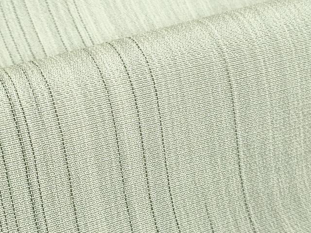 平和屋着物●極上　本塩沢　やまだ織　間道　逸品　DZAB4062kh6_8