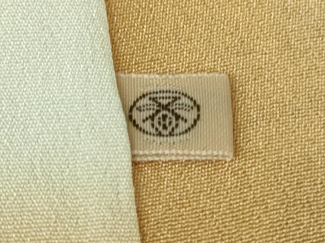 平和屋本店●極上　本場結城紬　重要無形文化財　100亀甲　花丸文　阪急百貨店扱い　逸品　DZAB4119kh6_8