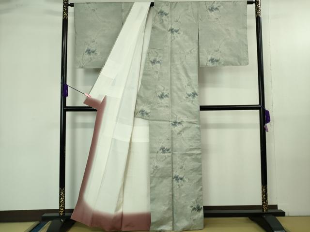 平和屋着物●極上　都喜ヱ門　本場大島紬　蔦の葉文　藤絹織物謹製　逸品　未使用　DZAB4338kh6_2