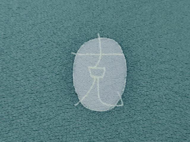 平和屋着物●極上　本加賀友禅作家　南克治　訪問着　草花文　暈し染め　薄花色地　逸品　DZAB4398kh6_8