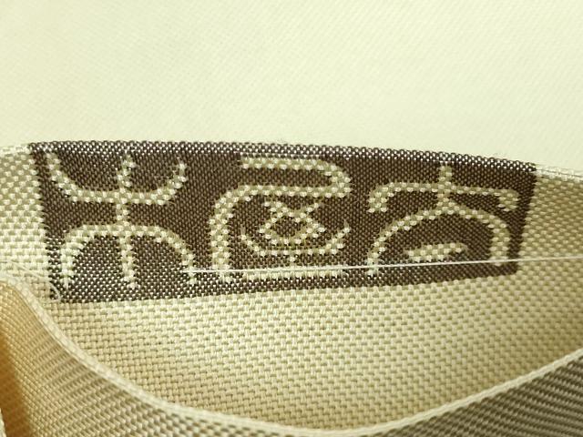 平和屋着物●極上　 名門木屋太　今河織物　六通柄袋帯　花鳥文　舞蝶　逸品　DZAB4511kh6_5