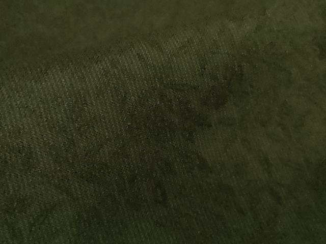 平和屋本店●極上　紋屋井関　御寮織　お召　鳳凰桐笹地紋　色無地　仙斉茶色　染の近江謹製　逸品　未使用　DZAB4601kh6_7