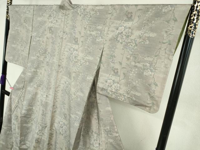 平和屋着物●極上　都喜ヱ門　本場大島紬　総絣　枝花文　藤絹織物謹製　逸品　DZAB4653kh6_3