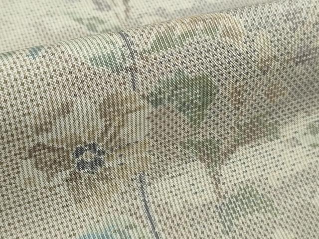 平和屋着物●極上　都喜ヱ門　本場大島紬　総絣　枝花文　藤絹織物謹製　逸品　DZAB4653kh6_7