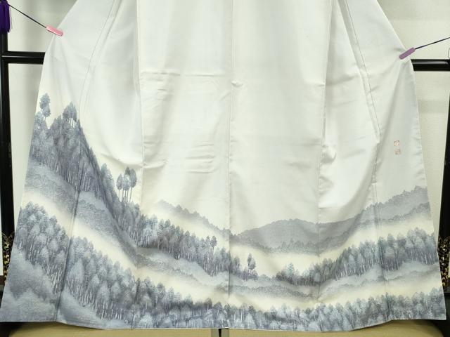 平和屋本店○極上 石川県指定無形文化財 牛首紬 白山工房 手織り