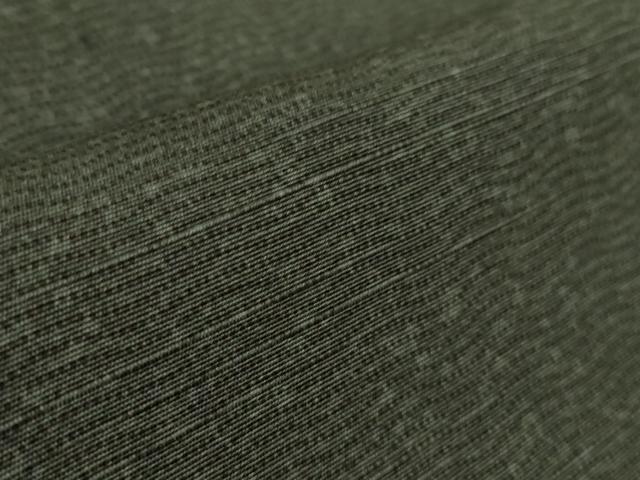 平和屋本店●極上　男性　銀座もとじ　お召　キングサイズ　羊羹色　逸品　DZAB4694kh6_5