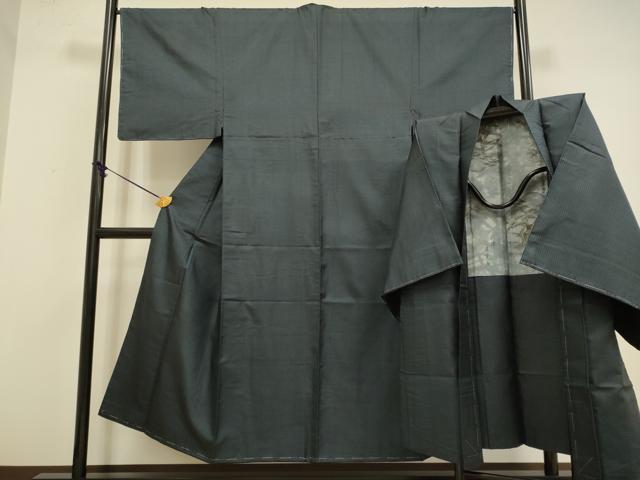 平和屋着物●極上　男性　本場大島紬　アンサンブル　100亀甲　総詰め　逸品　未使用　DZAB4732kh6