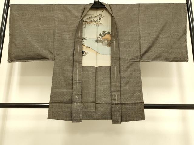 平和屋着物●極上　男性　本場大島紬　アンサンブル　証紙付き　逸品　DZAB4733kh6_7