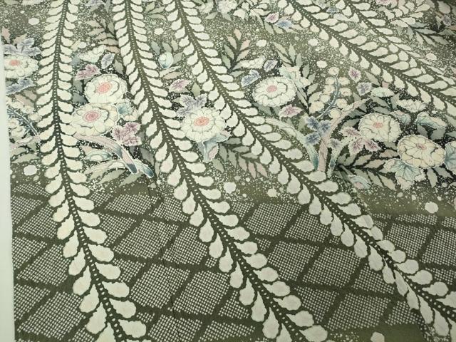 平和屋着物●極上　越後十日町の一流染匠　桐屋・翠山工房　訪問着　辻が花　暈し染め　逸品　DZAB4859kh6_4