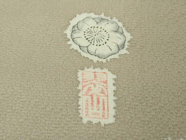 平和屋着物●極上　越後十日町の一流染匠　桐屋・翠山工房　訪問着　辻が花　暈し染め　逸品　DZAB4859kh6_8
