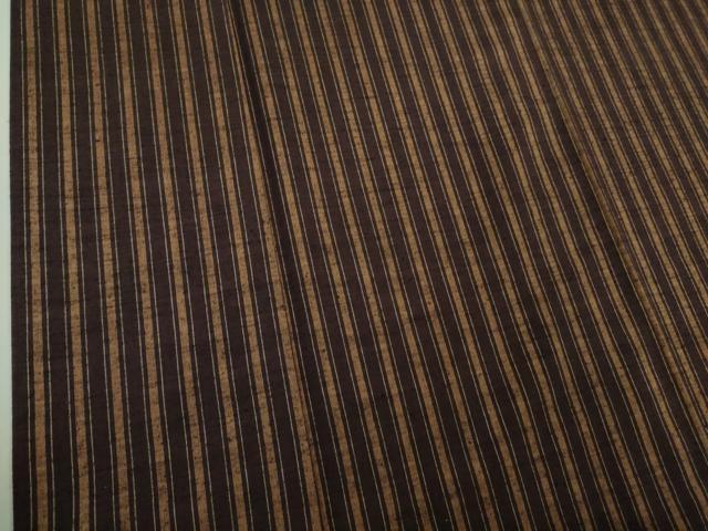 平和屋着物●極上　青山みとも　紬　縞　逸品　DZAB4901kh6_5