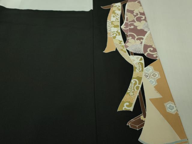 平和屋本店●極上　創業460年・千總　訪問着　駒刺繍　誰が袖　金彩　逸品　DZAB4907kh6_10