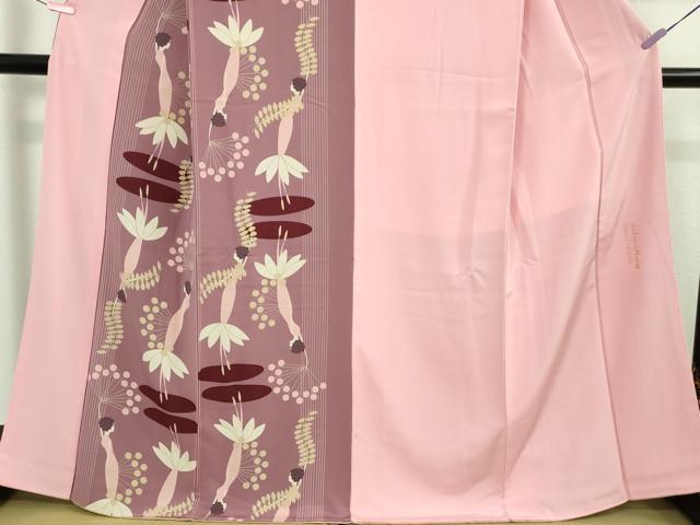 平和屋本店●極上　京都の老舗呉服メーカー ODASHO　小田章　訪問着　片身替わり　Marie CAILLOU　逸品　未使用　DZAB4910kh6_3
