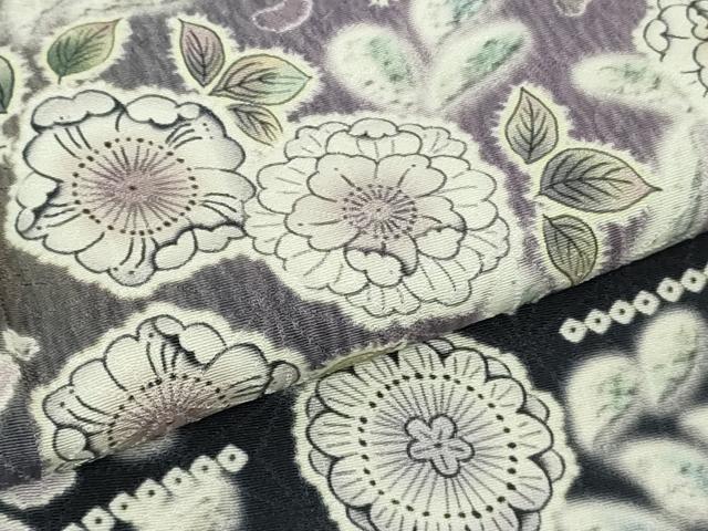 平和屋着物●極上　訪問着　辻が花　破れ色紙重ね　暈し染め　ロング丈　逸品　新品　DZAB4951kh6_6
