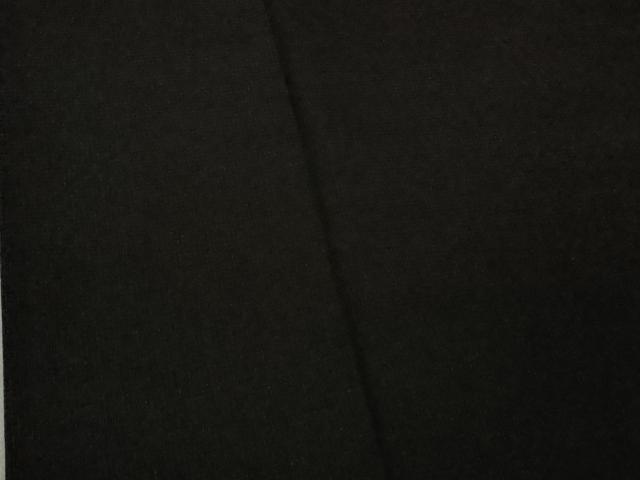 平和屋着物●極上　お召　黒地　逸品　DZAB5110kh6_5