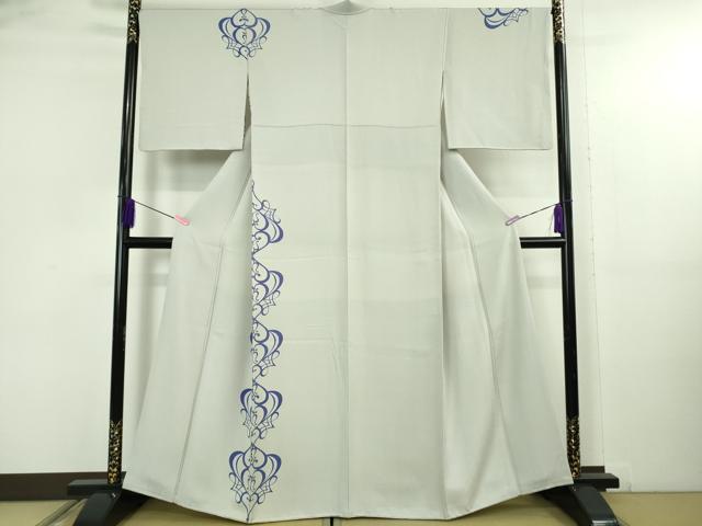 平和屋本店●極上　着物デザイナー　井尻学　訪問着　蕎麦切色地　逸品　DZAB5158kh6