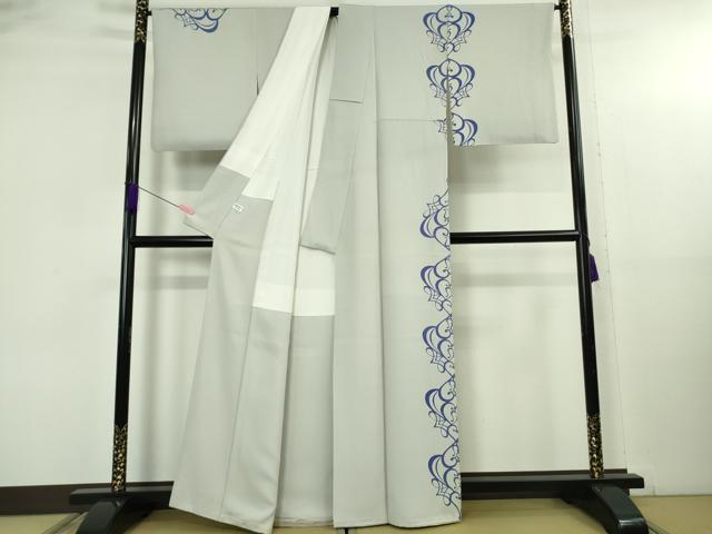 平和屋本店●極上　着物デザイナー　井尻学　訪問着　蕎麦切色地　逸品　DZAB5158kh6_1