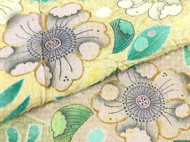 平和屋着物●極上　訪問着　駒刺繍　辻が花　金彩　逸品　未使用　DZAB5170kh6_6