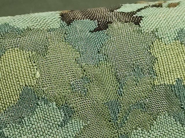 平和屋着物●極上　手織綴れ　山鹿清華　太鼓柄袋帯　風景文　金糸　ますいわ屋扱い　逸品　DZAB5270kh6_5