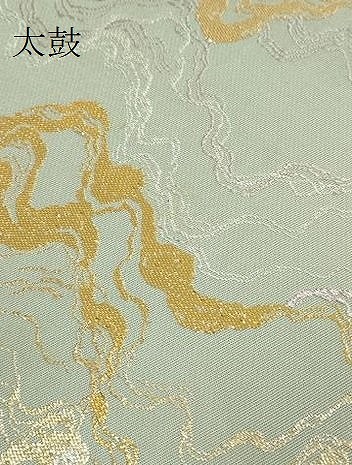 平和屋着物●最高級　龍村平蔵製　太鼓柄　本袋帯　水衣錦　金銀糸　逸品　DZAB5303kh6_9