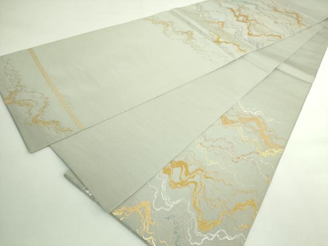 平和屋着物●最高級　龍村平蔵製　太鼓柄　本袋帯　水衣錦　金銀糸　逸品　DZAB5303kh6_8