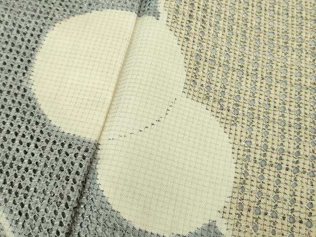 平和屋着物●極上　奄美大島泥染色家　赤塚花穂　中国三大刺繍　スワトウ刺繍　汕頭刺繍　本場大島紬　訪問着　逸品　DZAB5376kh6_4