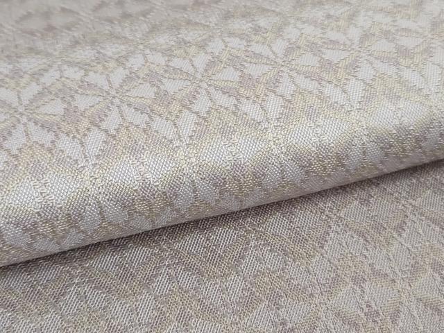 平和屋着物●極上　訪問着　お召地　経錦　横段文　逸品　DZAB5438kh6_6