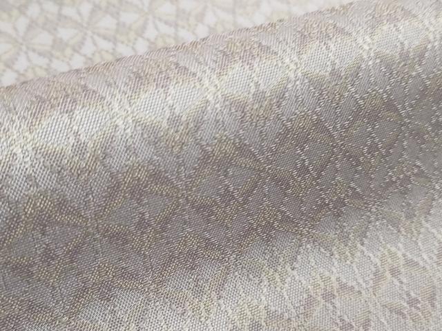 平和屋着物●極上　訪問着　お召地　経錦　横段文　逸品　DZAB5438kh6_7