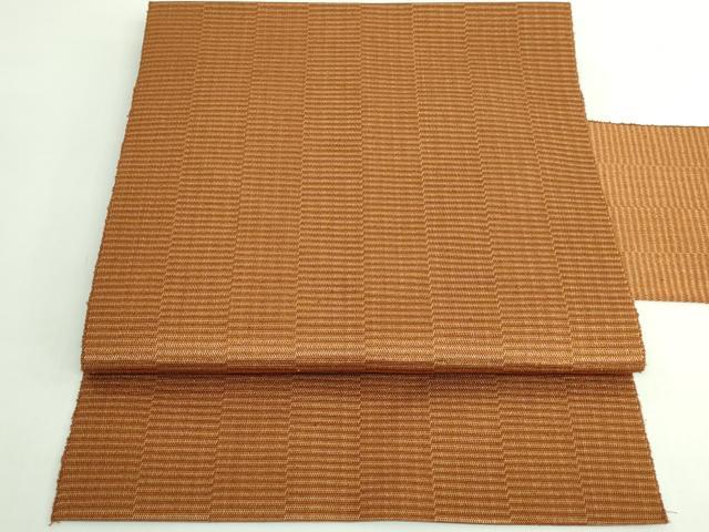 平和屋着物●極上　本場黄八丈　紬　八寸名古屋帯　逸品　DZAB5542kh6