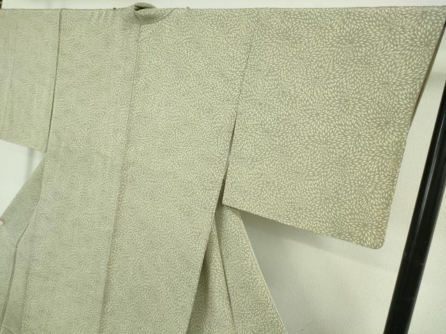 平和屋着物●極上　小紋　作家物　勢の形本舗　菊尽くし　逸品　DZAB5664kh6_3