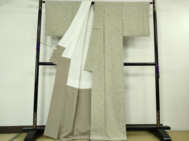 平和屋着物●極上　小紋　作家物　勢の形本舗　菊尽くし　逸品　DZAB5664kh6_2