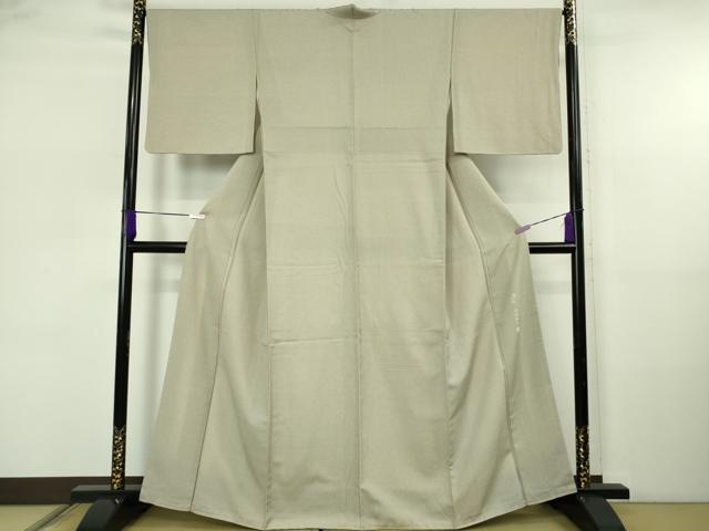 平和屋着物●極上　伝統工芸士　保科勝信　江戸小紋　御召機　西陣きもの會　佐藤織物謹製　さが美扱い　反端付き　逸品　DZAB5678kh6 平和屋着物○極上 伝統工芸士 保科勝信 江戸小紋 御召機 西陣きもの會