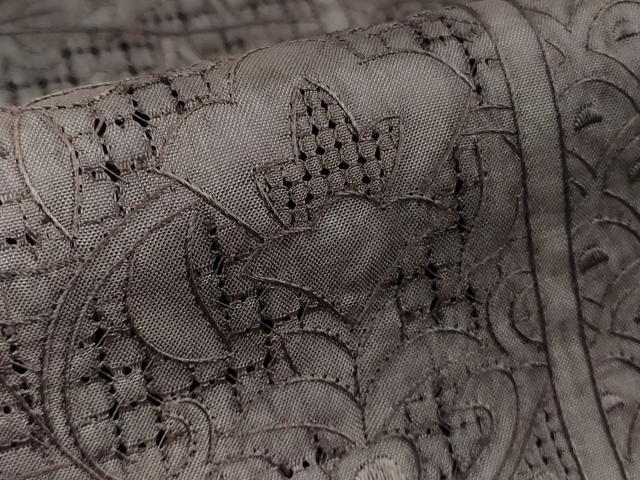 平和屋本店○極上 中国三大刺繍 スワトウ刺繍 汕頭刺繍 総刺繍 訪問着