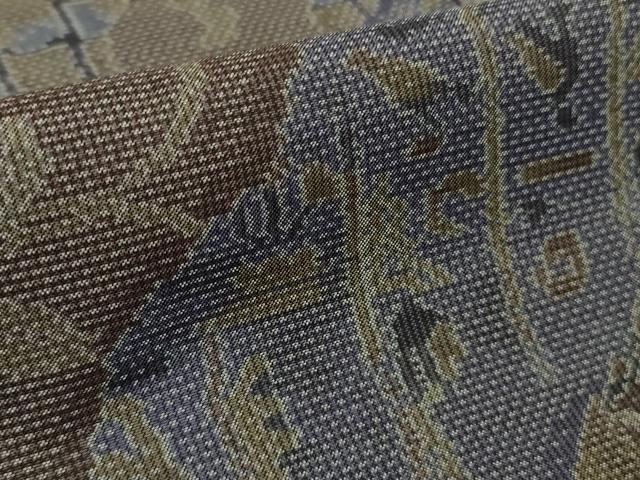 平和屋着物●極上　都喜ヱ門　本場大島紬　泥染　総絣　壁画訪人　藤絹織物謹製　さが美扱い　証紙付き　逸品　DZAB5940kh6_6