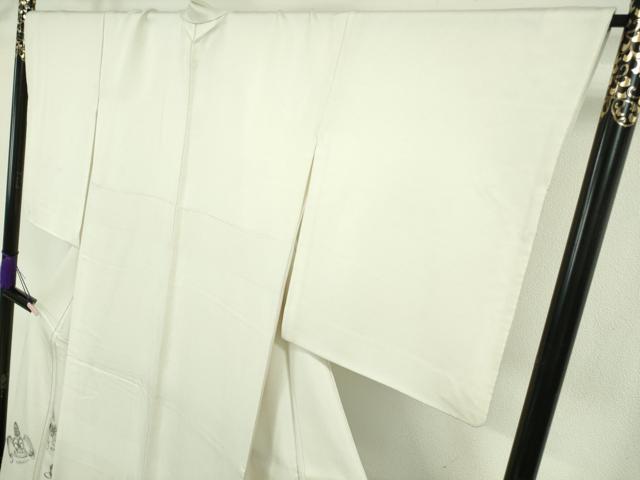 平和屋本店●極上　洛楽人工房　訪問着　手描き　鬼　象牙色地　逸品　未使用　DZAB6136kh6_2