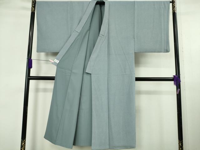 平和屋本店○極上 男性 洗える最高級着物 ＜英＞はなぶさ謹製 お召