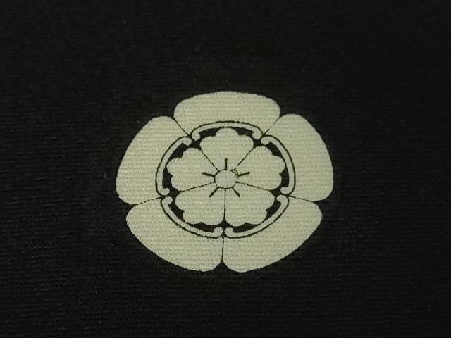 平和屋本店●極上　国際的伝統工芸作家　十二代・藤林徳扇　苑寿　黒留袖　駒刺繍　苑寿　若松葉　金銀糸　逸品　DZAB6997kh6_7