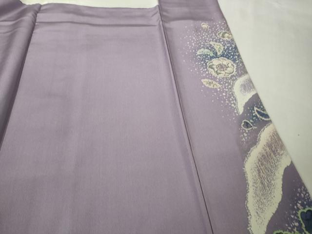 平和屋本店●極上　 吉乃一廉　幻の辻が花　振袖　暈し染め　銀通し地　逸品　DZAB7025kh6_9