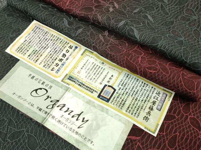 平和屋着物∞極上 近江屋藤兵衛 道中着 オーガンジー スリーシーズン 春夏秋 塵除け ロング丈 吊り染ボカシ 舞桜 証紙付 逸品 DZAB7519kh6 42,120円