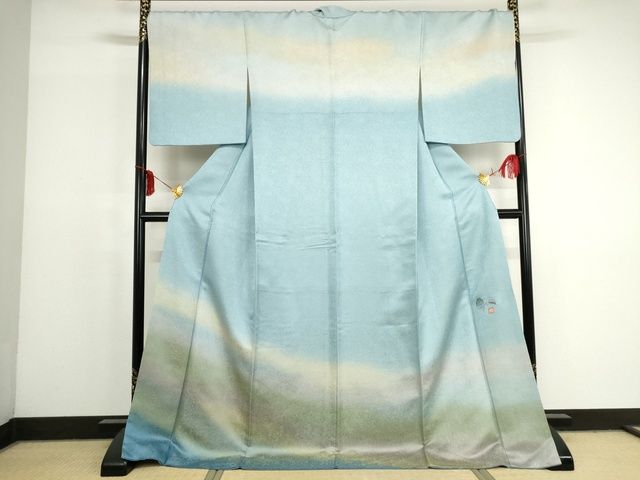 KJ Beauty K0683 美品 逸品 上品 辻が花絞り 正絹 訪問着 KJ Beauty K0683 美品 逸品 上品 辻が花絞り 正絹 訪問着 KJ Beauty