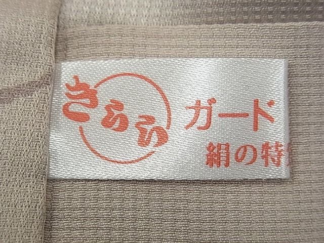 平和屋本店□極上 道中着 単衣 ロング丈 唐草文 金彩 逸品 2s10588